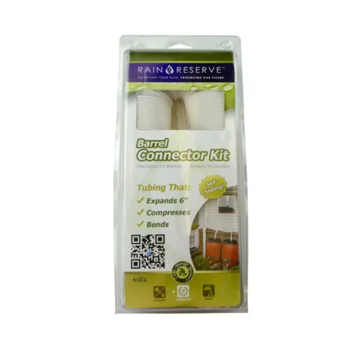 Rain Reserve White Plastic Connector Kit