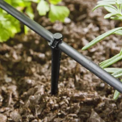 Raindrip For 1/4 in. Tubing Drip Irrigation Tubing Stake 4 in. H 50 pk