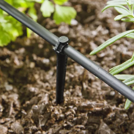 Raindrip For 1/4 in. Tubing Drip Irrigation Tubing Stake 4 in. H 50 pk