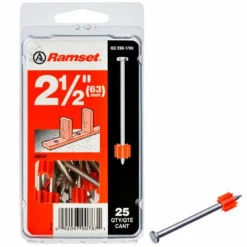 Ramset 0.3 in. D X 2-1/2 in. L Steel Hollow Head Anchor Bolts 25 pk