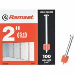 Ramset .3 in. D X 2 in. L Steel Round Head Anchor Bolts 100 pk