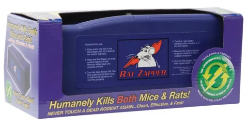 Rat Zapper Medium Electronic Animal Trap For Rats 1 pk