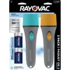 Rayovac Brite Essentials 20 lm Multicolored LED Flashlight D Battery