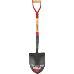 Razor-Back 41.5 in. Steel Round Shovel Wood Handle