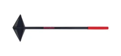 Razor-Back Black/Red Steel Tamper 44.4 L in. with Handle