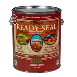 Ready Seal Goof Proof Semi-Transparent Mission Brown Oil-Based Wood Stain and Sealer 1 gal. (Pack of 4)