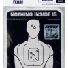 Ready To Defend Silhouette Series English Nothing Inside Is Worth Dying For Window Decal Vinyl (Pack of 12)