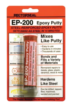 Rectorseal EP 200 Gray Epoxy Putty 2 oz.