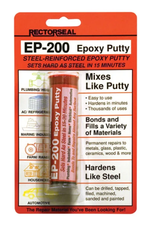 Rectorseal EP 200 Gray Epoxy Putty 2 oz.