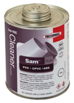 RectorSeal Sam Clear Cleaner For ABS/CPVC/PVC 32 oz