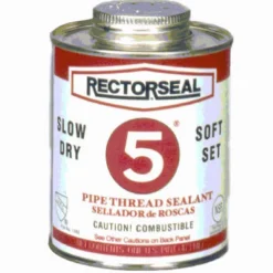 RectorSeal Soft Dry 5 Soft Set Yellow Pipe Thread Sealant 4 oz