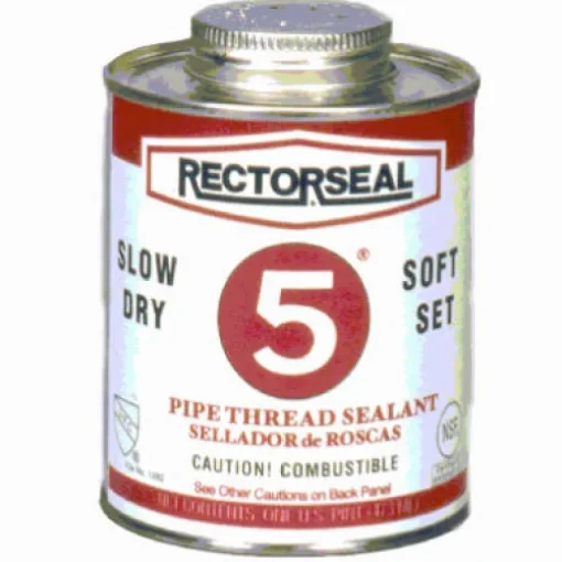 RectorSeal Soft Try 5 Soft Set Yellow Pipe Thread Sealant 8 oz