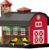 Red Barn Combo Bird Feeder, 7-Lb.