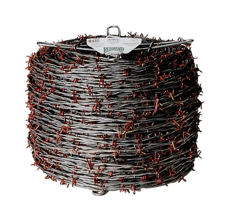 Red Brand 1320 ft. L 12.5 Ga. 4-point Galvanized Steel Barbed Wire