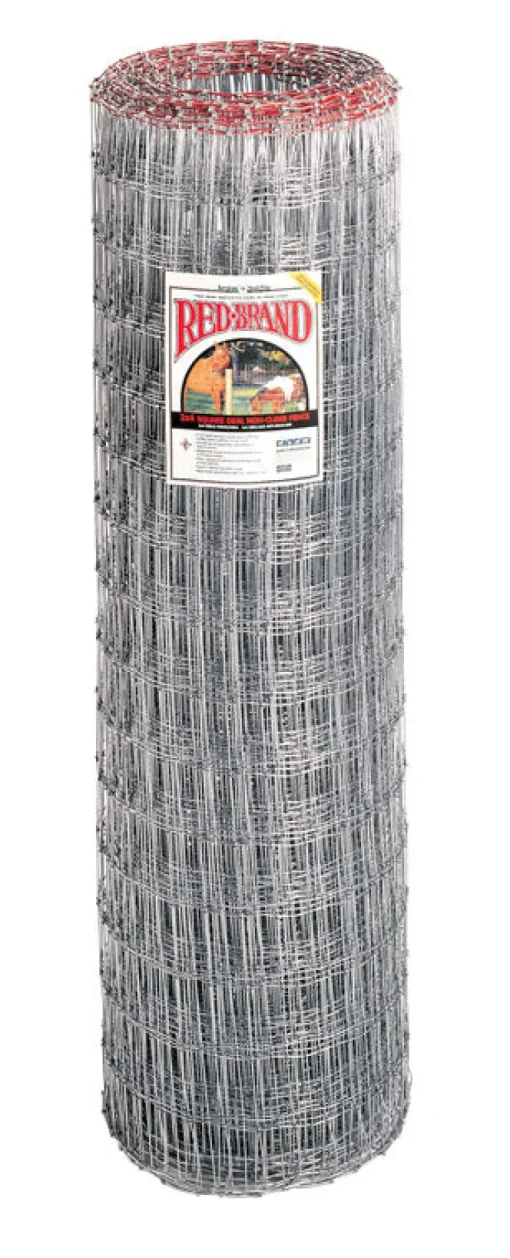 Red Brand Square Deal 48 in. H X 100 ft. L Steel Horse Fence Silver