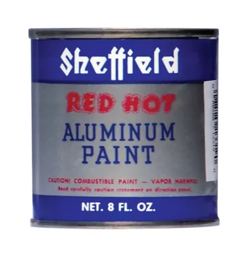RED HOT PAINT ALUM 8OZ