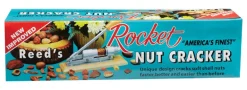 Reed's Rocket Brown/Silver Steel Nut Cracker