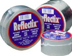Reflectix 2 in. W x 30 ft. L Reflective Radiant Barrier Foil Tape Insulation Roll 5 sq. ft. (Pack of 6)