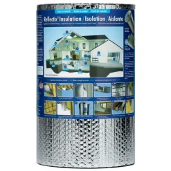 Reflectix 16 in. W X 25 ft. L X 0.3125 in. R-3.7 to R 21 Reflective Radiant Barrier Insulation Roll