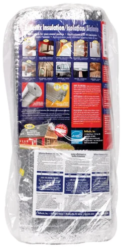 Reflectix 24 in. W X 25 ft. L X 0.3125 in. R-3.7 to R-21 Reflective Radiant Barrier Insulation Roll