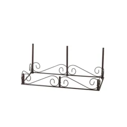 Regal Art & Gift Brown Outdoor Garden Stake Display Rack Metal (Pack of 2)
