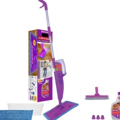 Rejuvenate Click n Clean 16 in. W Flat Mop Kit