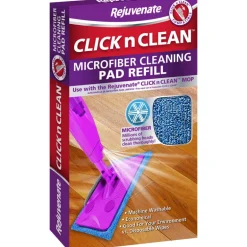 Rejuvenate Click N Clean 17 in. Cleaning Microfiber Mop Refill 1 pk