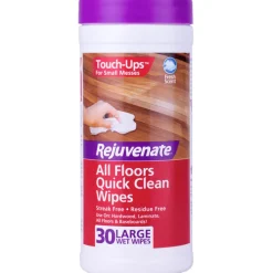 Rejuvenate Plant-Based Pulp Floor & Furniture Cleaning Wipes 8 in. W x 7 in. L 30 pk