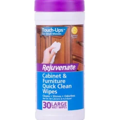 Rejuvenate Plant-Based Pulp Floor & Furniture Cleaning Wipes 8 in. W x 7 in. L 30 pk