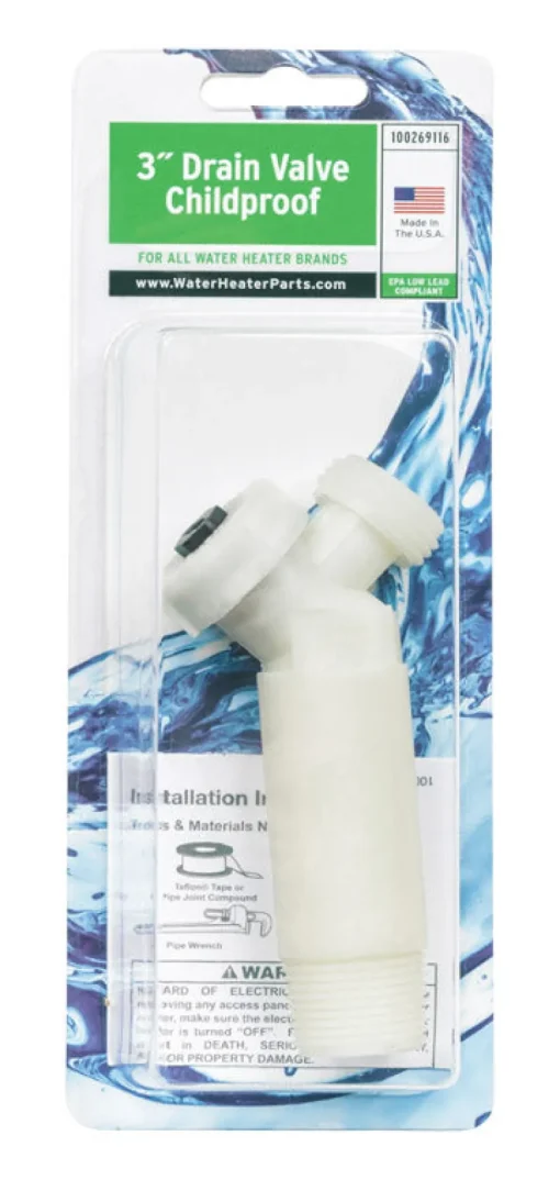 Reliance 3/4 in. x 3/4 in. MHT Plastic Drain Valve