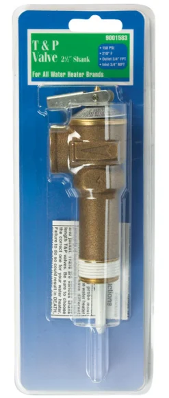 Reliance 2-1/2 in. MNPT Brass Relief Valve 1 pc