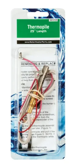 Reliance Natural/Propane Gas Thermopile 25 H in.