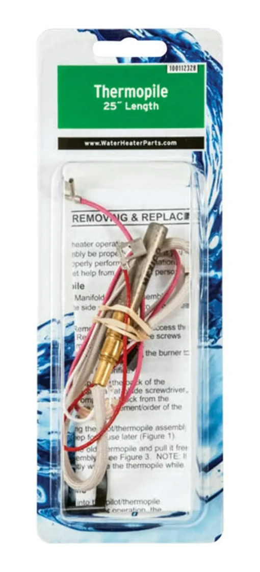 Reliance Natural/Propane Gas Thermopile 25 H in.