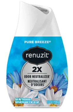 Renuzit Pure Breeze Scent Air Freshener 7 oz. Gel (Pack of 12)