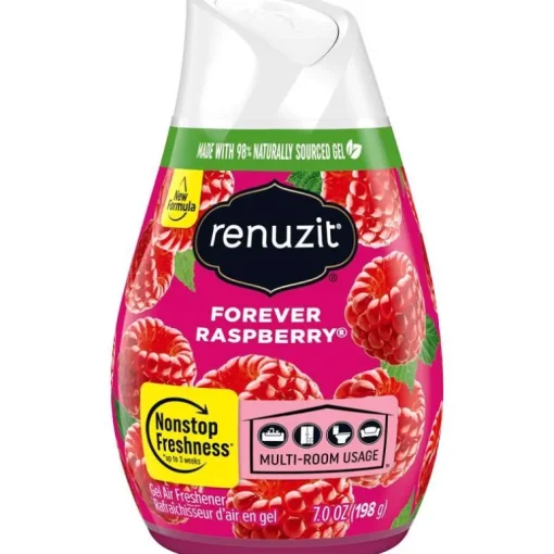 Renuzit Raspberry Scent Air Freshener 7 oz. Gel