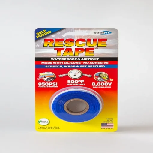 Rescue Tape Blue 1 in. W X 12 ft. L Silicone Tape