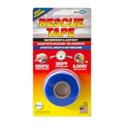 Rescue Tape Blue 1 in. W X 12 ft. L Silicone Tape