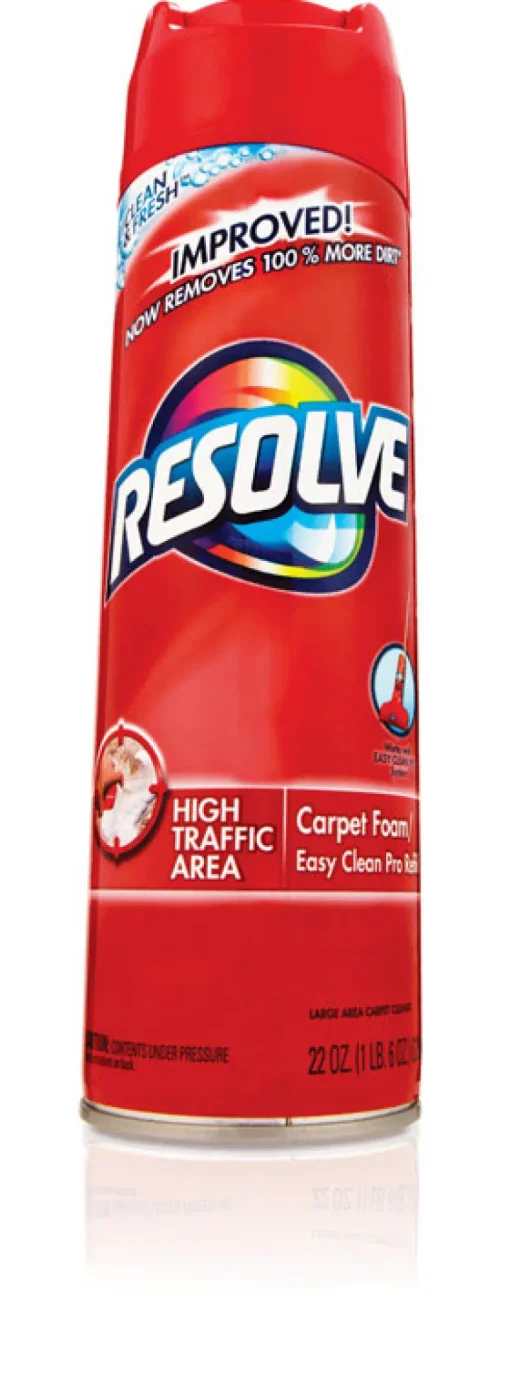 Resolve High Traffic Carpet Cleaner 22 oz Foam
