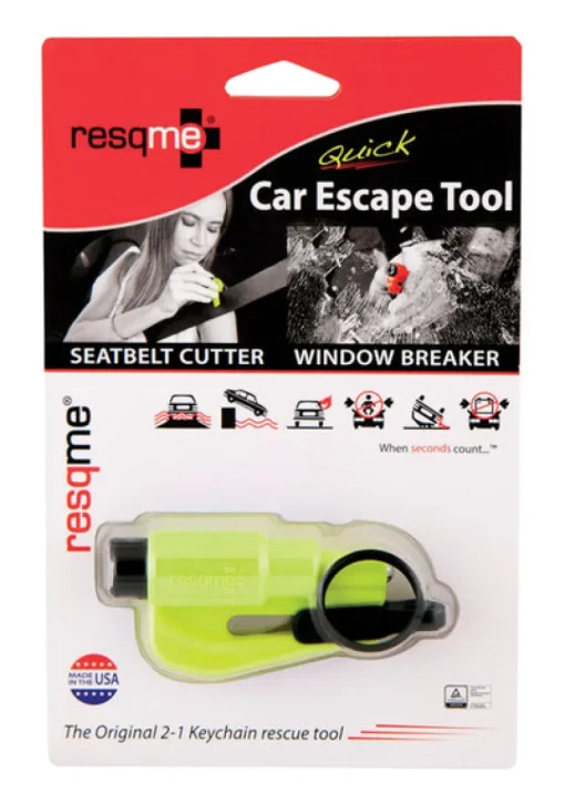 Resqme 1 pc Car Escape Rescue Tool