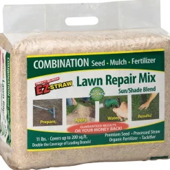 Rhino Seed EZ-Straw Assorted Sun or Shade Seed/Fertilizer/Mulch Repair Kit 11 lb