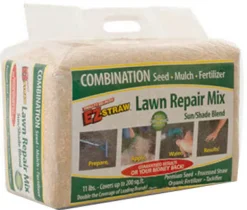 Rhino Seed EZ-Straw Assorted Sun or Shade Seed/Fertilizer/Mulch Repair Kit 11 lb