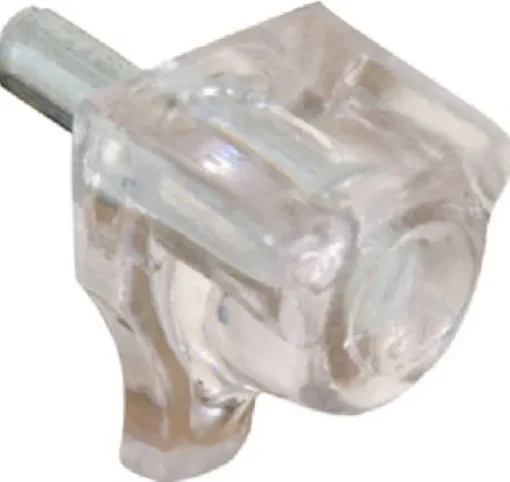 Richelieu Clear Plastic/Steel Shelf Support Peg 5 Ga. 0.8 in. L 10 lb