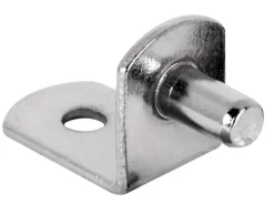 Richelieu Silver Metal Shelf Support Peg 5 mm Ga. 0.69 in. L 33 lb
