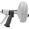 Ridgid Kwik Spin+ Plastic Ergonomic Autofeed Drum Auger Hand Spinner 25 L ft. Cable x 1/4 Dia. in.