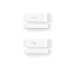 Ring White Plastic 3V Lithium Battery Powered Indoor Door & Window Sensor 3.23 Hx0.98 Wx0.94 D in.