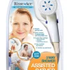 Rinse Ace White ABS 2.5 GPM 3-Settings Handheld Shower Head 8 L ft. Hose (Pack of 4)