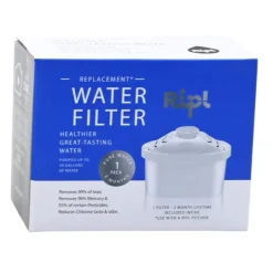 Ripl Water Pitcher Replacement Pitcher Filter