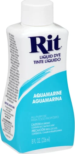 Rit 88240 8 Oz Aquamarine Liquid Dye (Pack of 12)