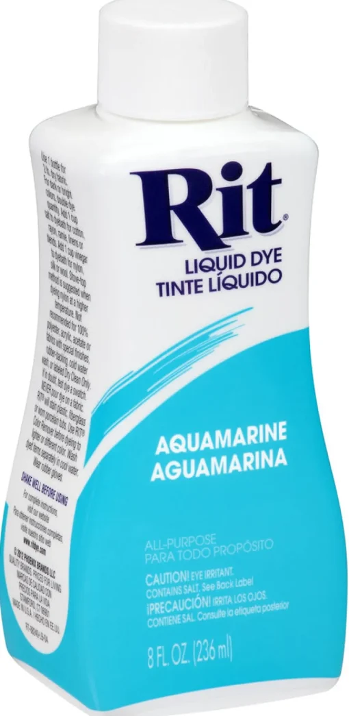 Rit 88240 8 Oz Aquamarine Liquid Dye (Pack of 12)
