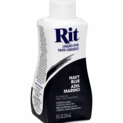 Rit 88300 8 Oz Navy Blue Liquid Dye (Pack of 12)